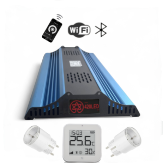 Grow Lampe CASSY 420 LED® - Dimmbares Grow Light mit Smart App Control, 250W, 722 μmol/s