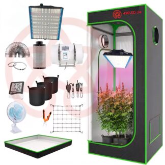 420LED® TIPI Growset 80x80x180cm, 125 Watt CASSY